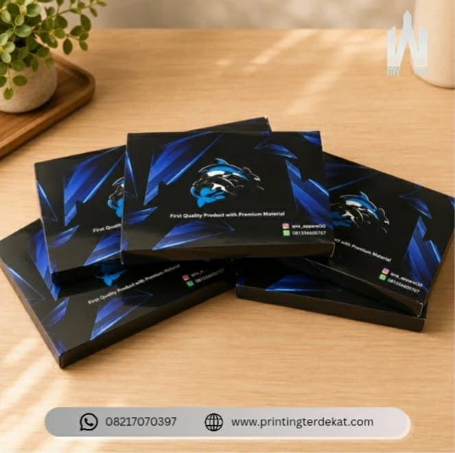Cetak box kemasan custom berkualitas di My Print.