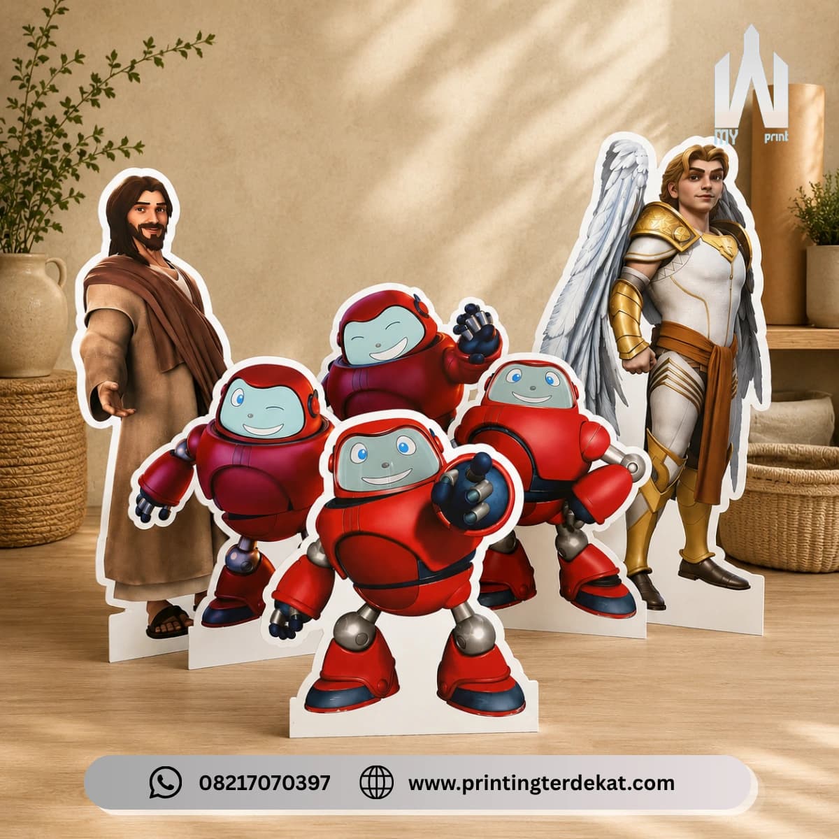 Human Standing custom berkualitas dari My Print.